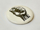 Black Power Fist Button -1969 Black Panther Fred Hampton Assassinated In Chicago