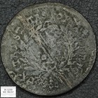 1793 Liberty Cap Flowing Hair Copper Half Cent 1 2c - Corroded