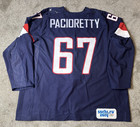 2014 Max Pacioretty Team Usa Sochi Olympics Russia Game Used Worn Hockey Jersey