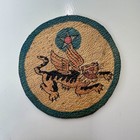 Wwii Flying Tigers Patch Lot     Hand-painted Leather   Embroidered Hap Arnold  6 