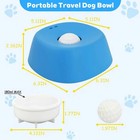 Slow Feeder Dog Bowl With Interactive Ball