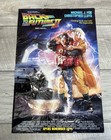 Back To The Future Part Ii Original 13 5   x 21   promo Movie Theatre Poster 1989