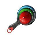 3 Pcs Collapsible Kitchen Funnel Set     Wide Mouth Canning Funnels  Kitchen-grade