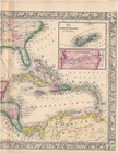 Mexico -- Central America --   Map Of Mexico Central America And The West Indies