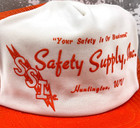 Vintage Coal Mining Trucker Hat Cap Snap Back 80s 90 Usa Patch Safety Supply Wv