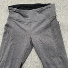 Lululemon Leggings Adult 4 Gray Pace Rival Crop 22 In Inseams Active Running
