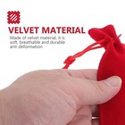 20pcs Single Velvet Drawstring Pen Pouch Sleeve Holder Pen Case Pencil Bag Se   