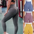 Women Comfort Leggings High Waist Yoga Pants Push Up Gym Fitness Sports Workout