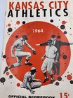 1964 Kansas City Athletics Team Signed Official Scorebook 14 Autographs Dodgers