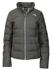 The North Face Women s Flare Down Insulated Puffer Jacket Medium Grey Heather L