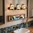 Vintage Wall Sconces 3-light Dragonfly Decor Over Mirror Vanity Light Fixtures
