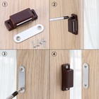 20 X Magnetic Door Latch catch For Kitchen Cabinet Cupboard Wardrobe Latch Catch