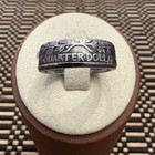 Handcrafted Us Quarter Coin Ring Antique Finish Size 5 3 4