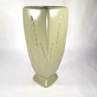 Vintage Haeger Pottery Green Fern Vase Made In The Usa 12 Inches Tall