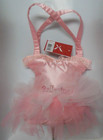 Capezio B242 Ballerina Tutu Tote Bag Pink Satin Ruffled Organza Trim Little Girl