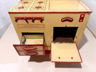 Vintage 40s-50s Wolverine Polar Stove Oven 1950s Play Kitchen Tin Toy
