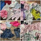 Lot Of  170 Pcs Baby Girl Clothes Sizes 0-3  3-6m   9-12m Girls Bundle Clothes