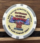 15th Annual Cc gtcc Convention Splash Bar 2007 Casino Chip Neil Silverman