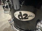 8  Ddrum D2 Rack Tom Drum Black 7x8  da3