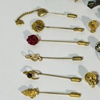 30 Vintage Religious Christian Lapel Pin  Charms Lot Crosses Angels Brooches God