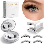 Glue-free Magnetic Eyelashes Reusable Waterproof Lightweight Natural Look Lashes