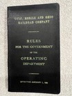 1951 Gulf  Mobile   Ohio Railroad Rules For The Government Of The Operating Dept