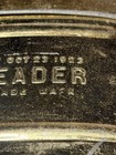  1  Antique 1923 Leader Carbide Miner   s Pocket Tin Mining Flask