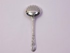Antique Silver Plated English Novelty Tea Strainer Sifter Spoon Christmas 4 75 