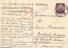 Wwii 1940 German Postcards From Occupied Poland Warsaw Jewish Ghetto Ww2 To Usa
