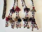 Vintage Afghani Beaded Tassels Hair Braid Decoration Afghanistan Rare