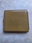 Vintage German Karlsruhe Schloss Fideltas Hinged Metal Tobacco Cigarette Case 