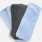 Reusable Cloth Diapers With Inserts Pack Of 5  Mixed Brands
