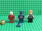 Lot Lego Marvel Super Heroes Avengers Minifigs Captain America Thor Iron Man M29