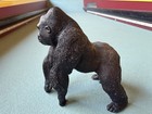 Schleich 2011 Male Gorilla Figure Silverback Adult Ape Monkey 14661 Retired Toy
