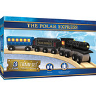 Wood Train Sets - The Polar Express 3 Piece Train Set