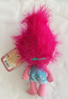 Poppy Plush Troll Doll Pink Hair 14    Dreamworks 2016 By Toy Factory W Tags