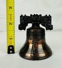Vintage Miniature Liberty Bell Copper Bronze Replica Souvenir Philadelphia Pa