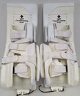 True Hzrdus 7x4 Intermediate Goalie Leg Pads-white 30 2