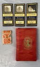 Antique Sewing Needles  Notions  Heath   Gills Red Needle Book   Clinton Dlx