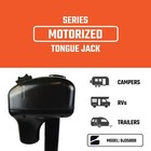 Heavy-duty Power Tongue Jack - Electric Or Manual - Rvs campers boats trailers