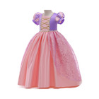 Deluxe Pink Rapunzel Dress - Disney-inspired Birthday Princess Dress Up Costume