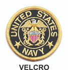 United States Navy Go Navy Embroidered Patch Fits For Velcro   Brand Fastener