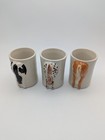 Set Of 3 Happy Appy Valley Studio Horse Rear Shot Glasses Ceramic