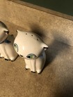 2 Vtg 1958 Holt Howard Cozy Kitten Pepper Shakers Only  Siamese Cats Japan Mcm