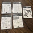 Stampin  Up Five Photopolymer Stamp Sets Retired