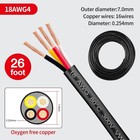 18 Gauge Wire 4 Conductor 18 Awg Electrical Wire Stranded Pvc Cord Oxygen-free C