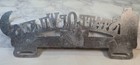 Vtg Wilkes North Carolina Moonshine Capital License Plate Topper Cast Aluminum