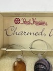 Vtg Nib Set Of 6 Royal Hawaiian Wine Glass Charms Sea Shells