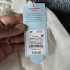 Cat   Jack Girls 3t White Tulle Tutu Skirt Iridescent Polka Dot  Lined