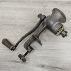 Antique Universal No  2 Food Chopper L f  c  Hand Crank Grinder Usa